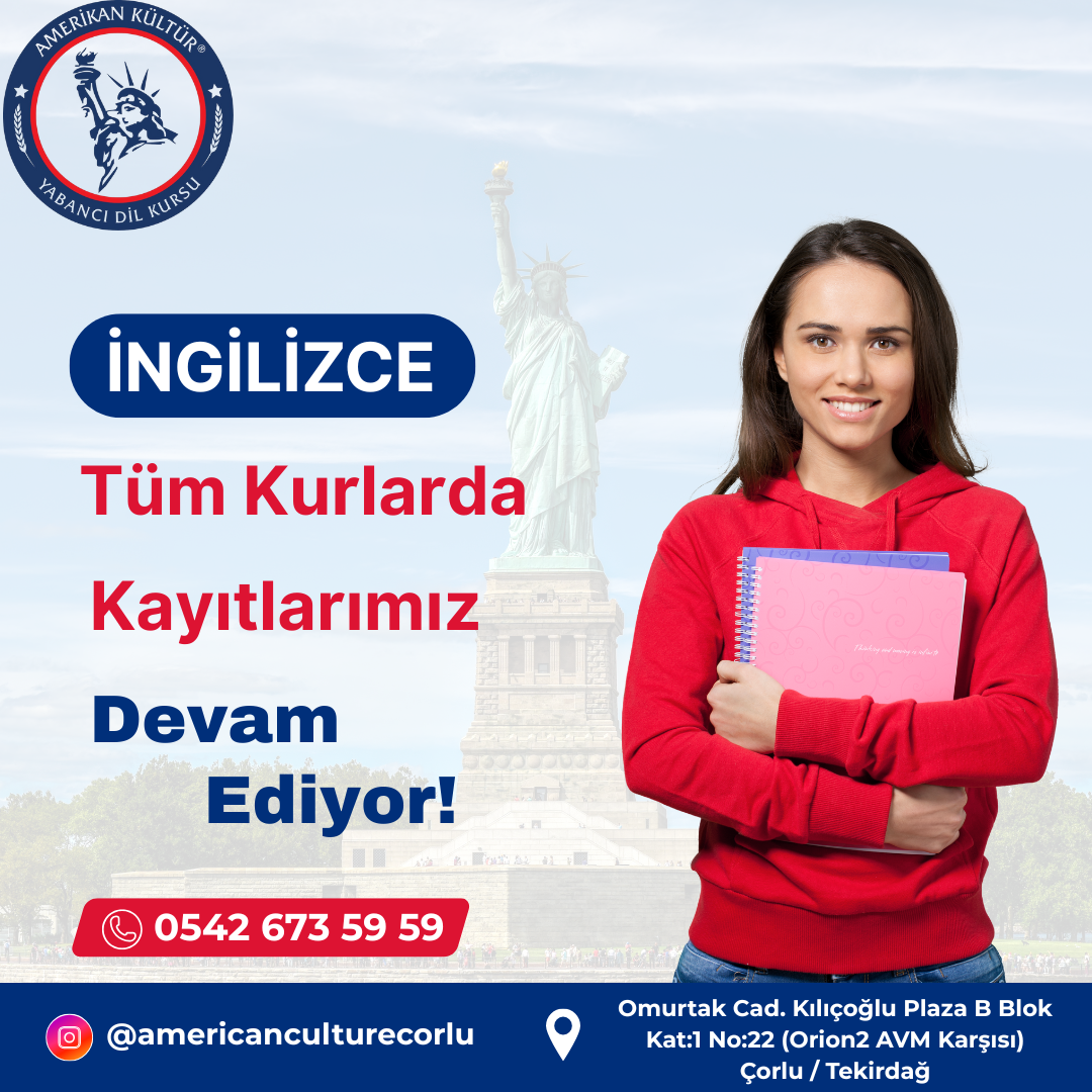 İngilzce Kur Kayıtları Devam Ediyor